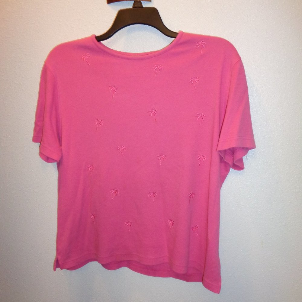 ** FREE WITH ANY PURCHASE **  Classic Elements Pink Short Sleeve Shirt